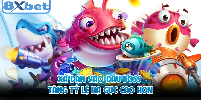 Xả đạn vào đầu boss tăng tỷ lệ hạ gục cao hơn